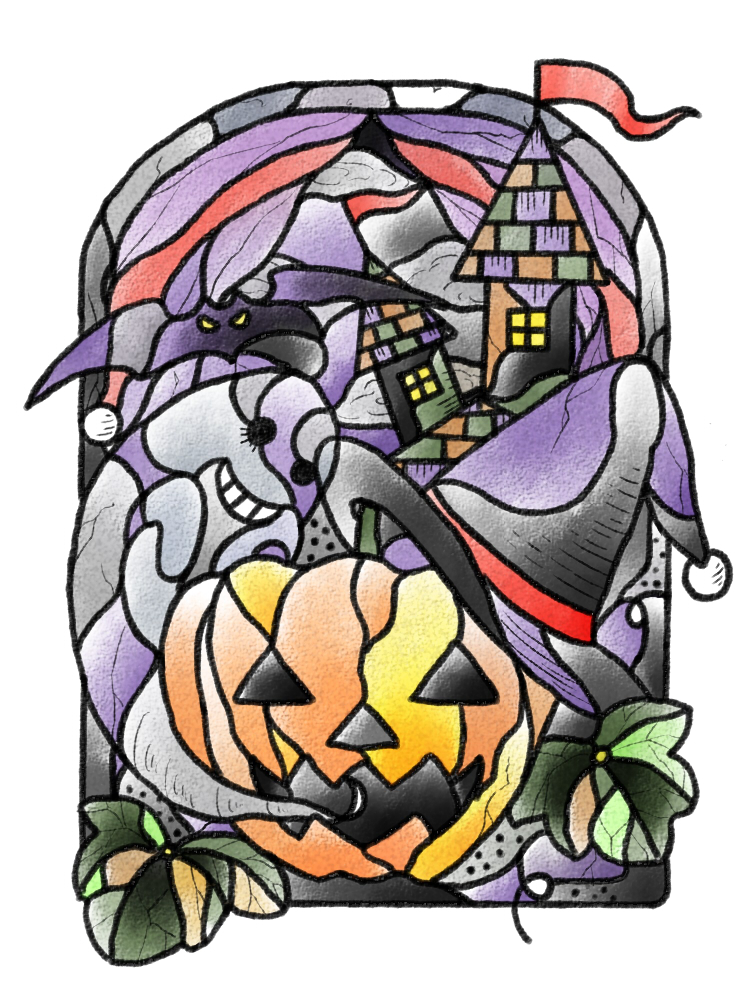 ハロウィンのデザイン画像