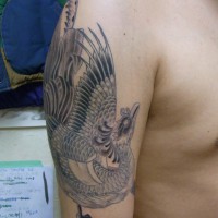 鳳凰のタトゥー画像